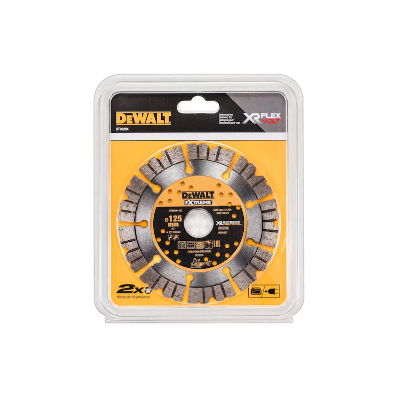 Disque béton Ø125x22,2mm pour rainureuse DEWALT DT90294-QZ Extreme Runtime - Image 2