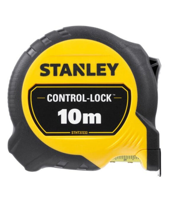 Mesure 10 m x 25 mm double marquage magnétique control-lock – STANLEY – STHT37233-0