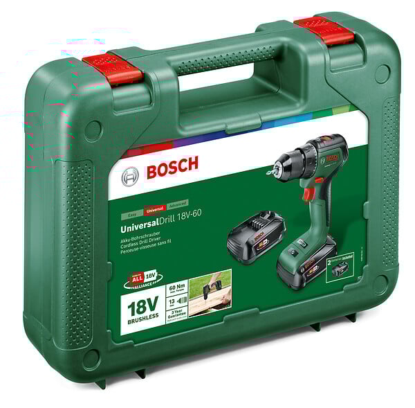 Perceuse UniversalDrill + 2 batteries - 18V BOSCH DIY - Image 2