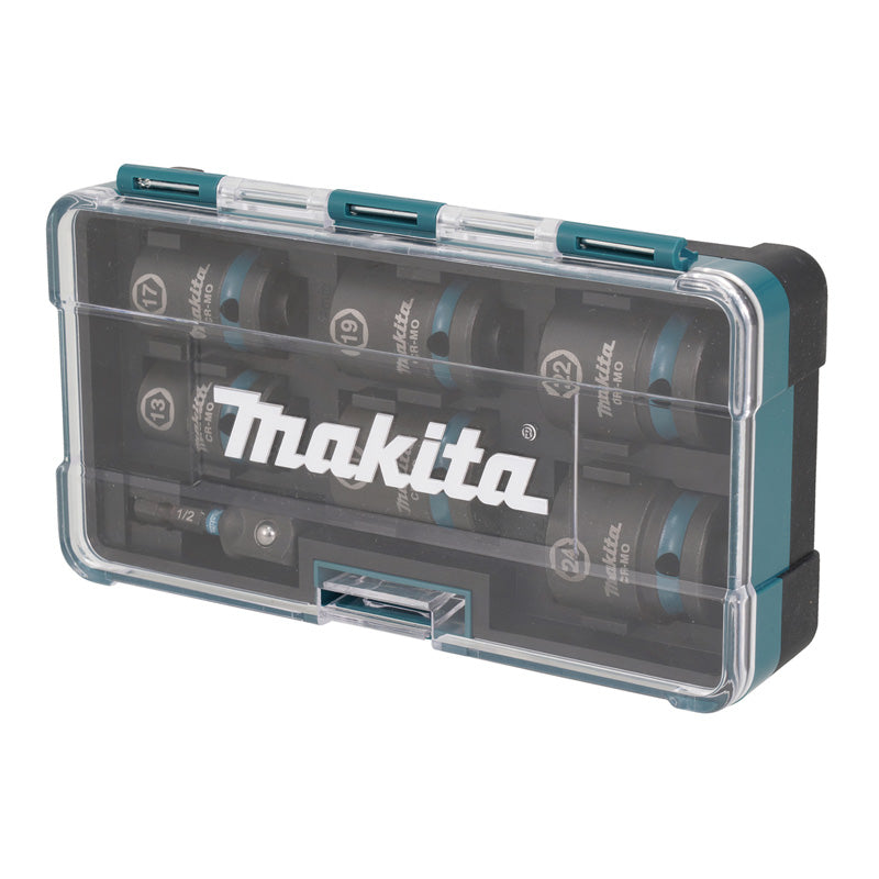 Coffret de 6 douilles MAKITA IMPACT BLACK + Adaptateur HEXA 1/4''E-16592 - Image 5