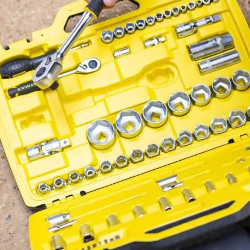 Coffret de douilles ¼’’ + ½’’ - jeu de 81 pcs - fatmax - STANLEY - FMMT82826-1 - Image 6