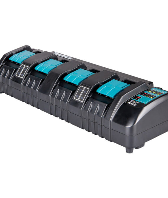 Chargeur 4 batteries MAKITA DC18SF 196426-3 Makstar Li-Ion 14,4 à 18 V