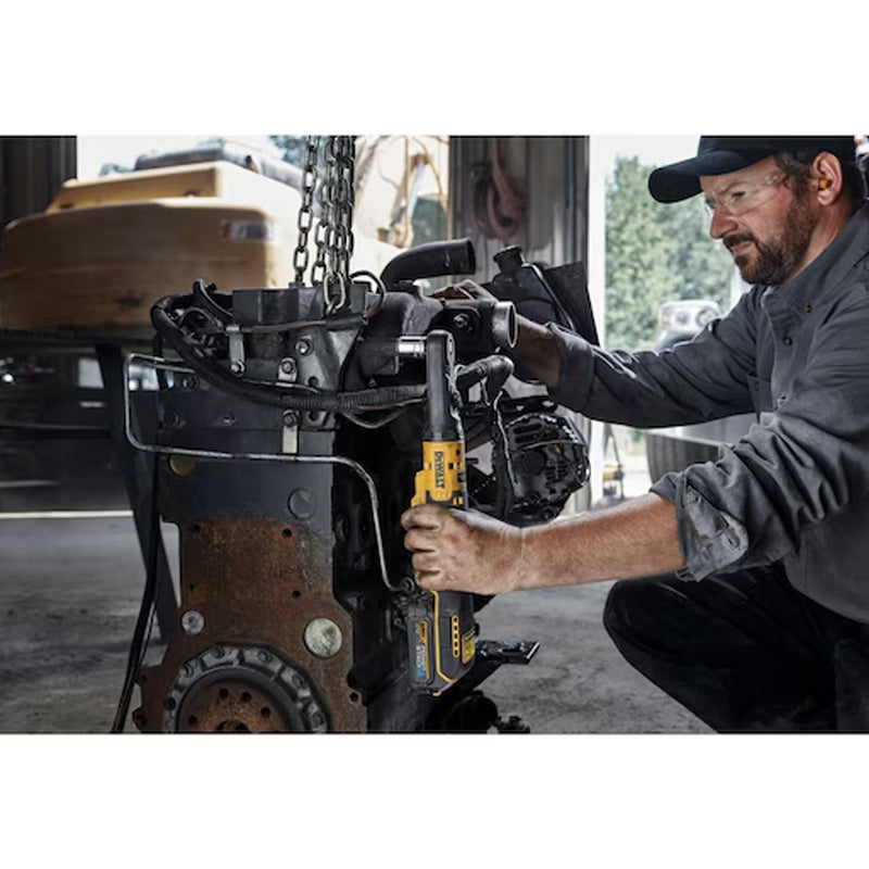 Clé à cliquet DEWALT DCF510E2G-QW XR 18 V 1.7 Ah Li-Ion Brushless à têtes interchangeables - Image 5