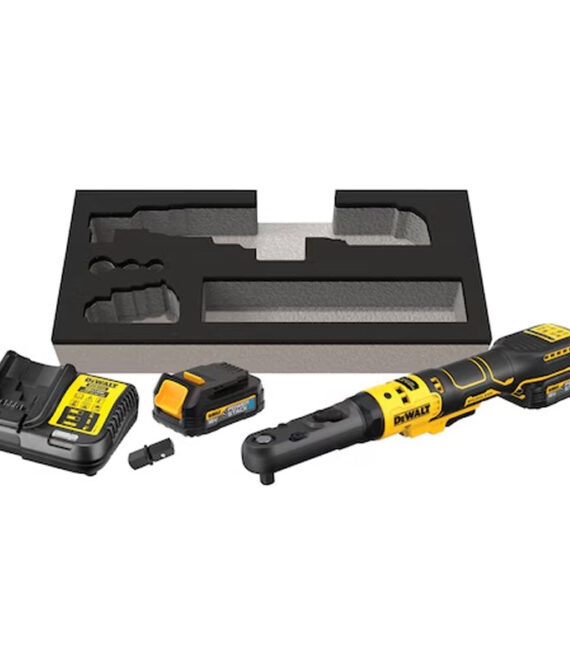 Clé à cliquet DEWALT DCF510E2G-QW XR 18 V 1.7 Ah Li-Ion Brushless à têtes interchangeables