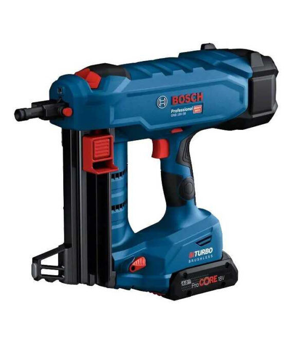 Cloueur à béton sans-fil BOSCH GNB 18V-38 – 0 601 9L7 001 Professional (vendu sans batterie) en L-BOXX