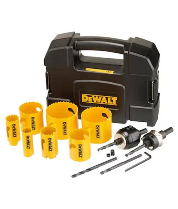 Coffret de 11 pièces pour scies-cloches bi-métal DEWALT