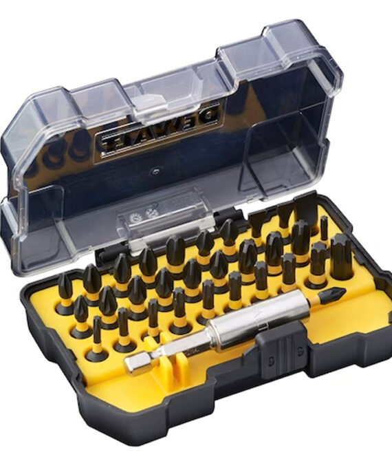 Coffrets de 32 pièces avec embouts de vissage Impact Torsion + 1 porte-embouts magnétique DEWALT DT70523T-QZ