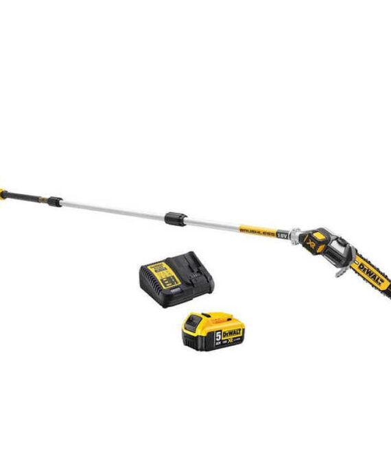 Elagueuse sur perche XR 18V DEWALT DCMPS567P1-QW  5AH Li-Ion Brushless