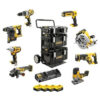 Kit 8 outils DEWALT DCK856P4-QW XR 18V + 4 batteries 5Ah Li-Ion