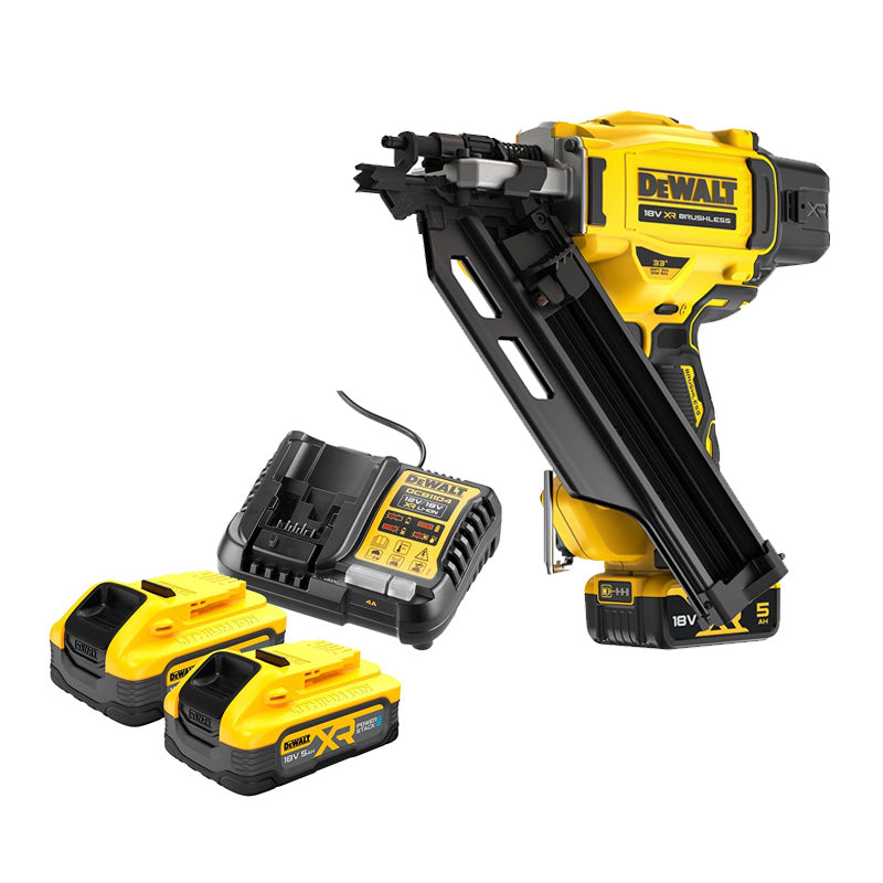 Cloueur de charpente DEWALT DCN930P2-QW XR 18V 5Ah Li-Ion Brushless - Image 2