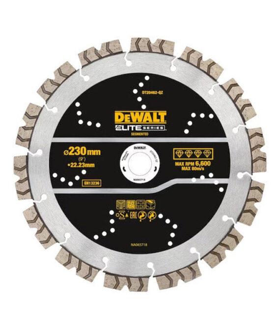 Disque diamant segmenté ELITE DEWALT pour tout usage