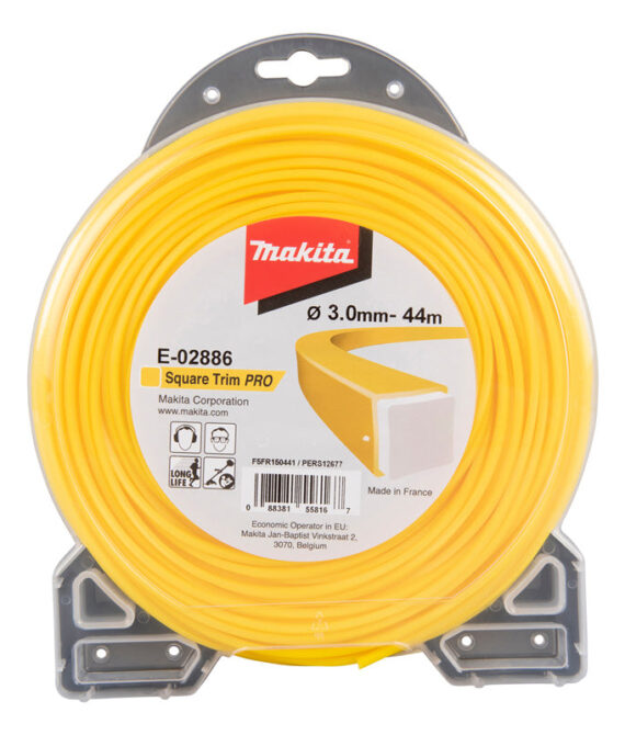 Fil carré Square Trim Pro MAKITA E-02886 3mm x 44m