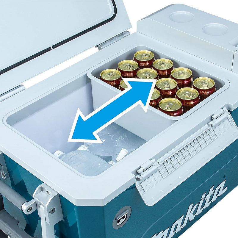 Glacière 50L -18° Réchaud +60 Makita Adventure CW002GZ02 - Image 3