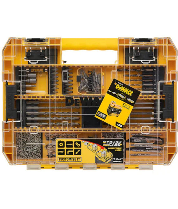 Grand coffret TOUGHCASE de 135 pièces DEWALT DT70763-QZ