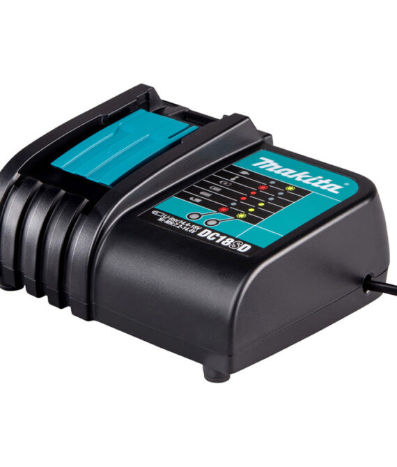 Chargeur MAKITA DC18SD Type glissière – 9,6 à 18 V Li-Ion