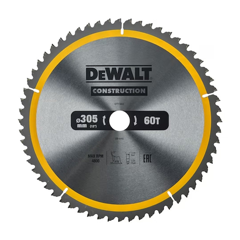 Lame de scie circulaire DEWALT Ø305x30mm - Image 2