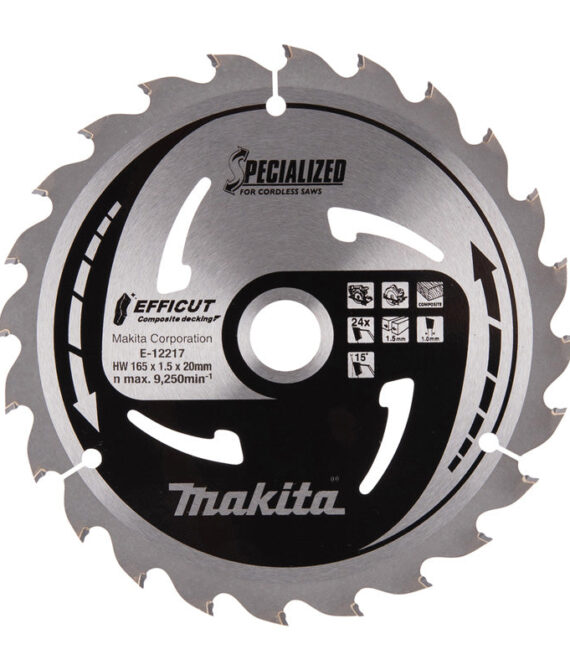 Lames ‘EFFICUT’ Composite decking MAKITA