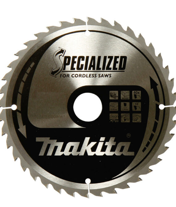 Lames carbure ‘EFFICUT’ pour Bois, pour scies circulaires à batterie MAKITA