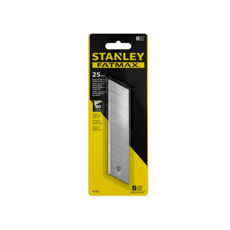 Lames de cutter 25mm - carte 5 lames - fatmax - STANLEY - 0-11-725 - Image 4