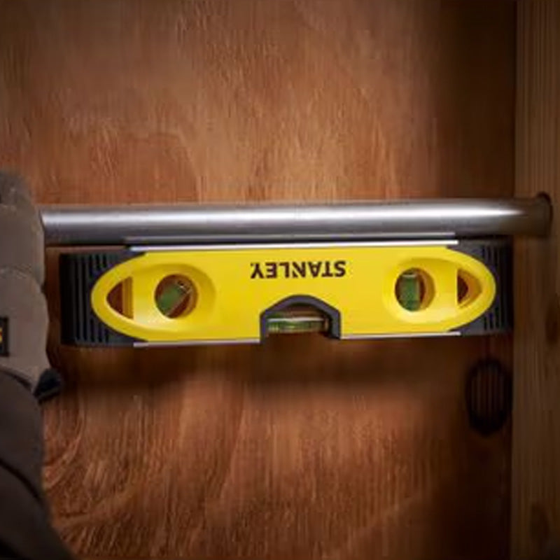 Niveau torpedo bi-matière magnétique 23 cm - STANLEY - 0-43-511 - Image 5