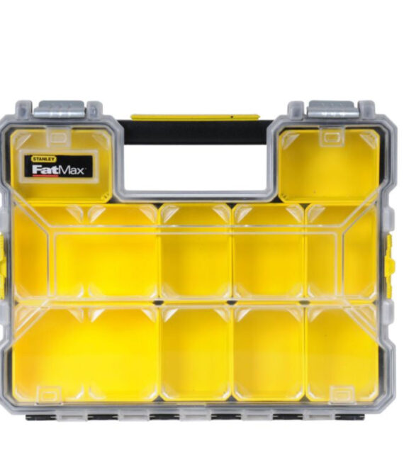 Organiseur étanche profondeur 64mm – 10 compartiments amovibles – fatmax – STANLEY – 1-97-517