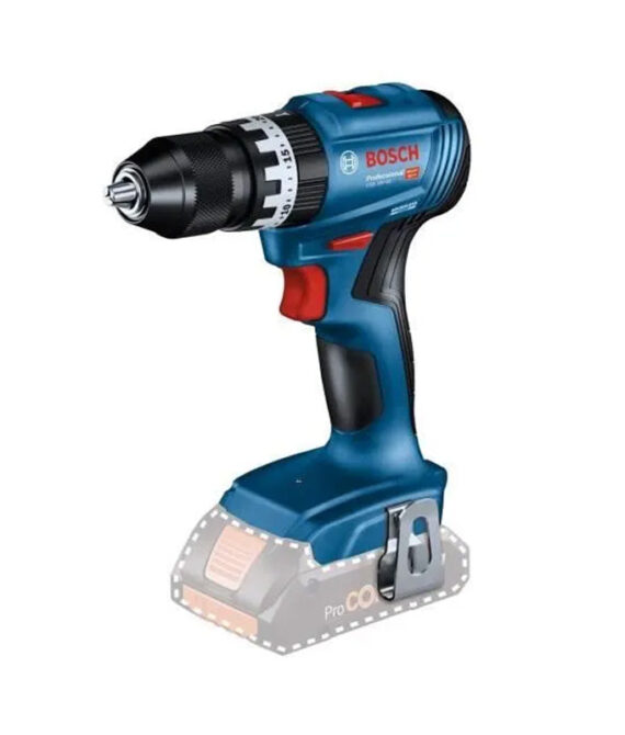 Perceuses-visseuses à percussion sans-fil BOSCH 06019K3300 GSB 18V – 45 en boite carton (sans batteries, sans chargeur)