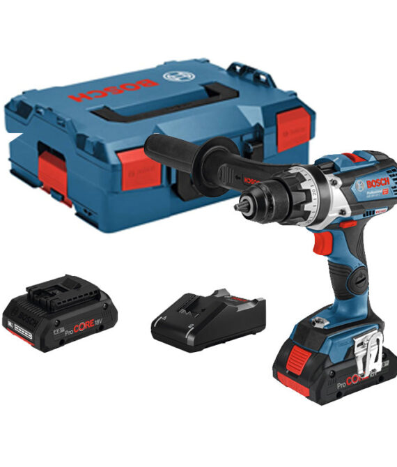 Perceuse-visseuse GSR 18V-110 C + 2 batteries Procore 18V 4 Ah + 1 chargeur GAL 18V-40 BOSCH