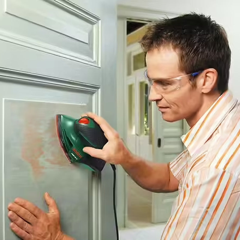 Ponceuse multi BOSCH DIY PSM 80 A avec feuilles abrasives et coffrets - Image 4