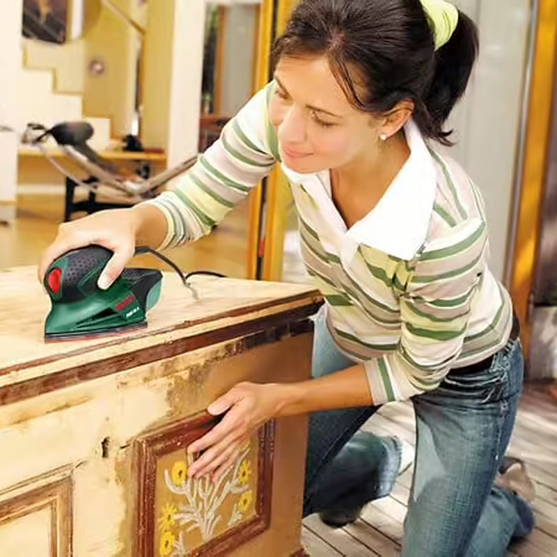 Ponceuse multi BOSCH DIY PSM 80 A avec feuilles abrasives et coffrets - Image 5