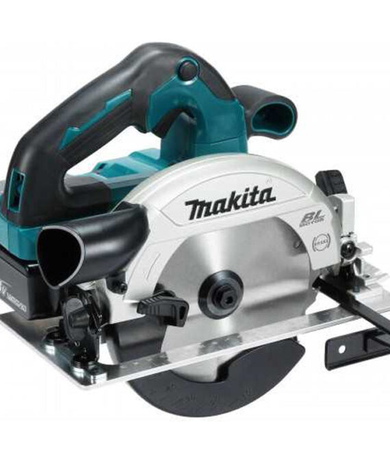 Scie circulaire Brushless Ø 165 mm 2x5Ah 18V LXT ® MAKITA DHS660RTJU  en coffret + puce AWS