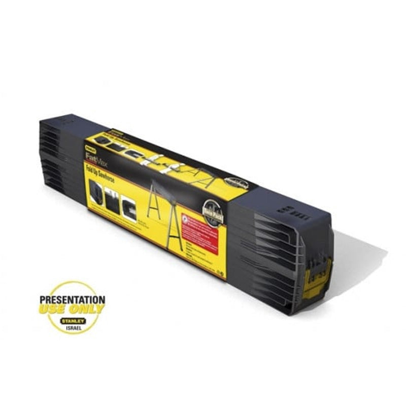 Lot de 2 tréteaux STANLEY 1-97-475 pliables et clipsables charge 350kg - Image 4