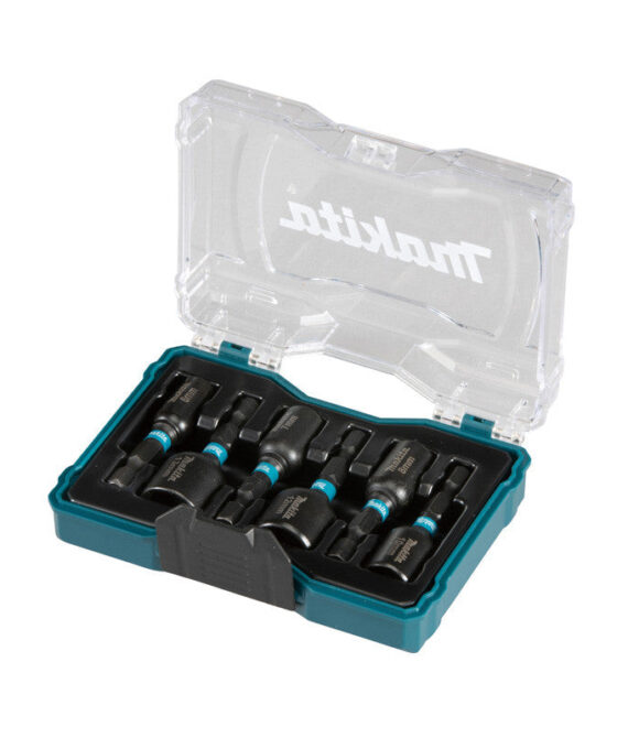 Coffret 6 douilles à queue Impact MAKITA E-15768 BLACK