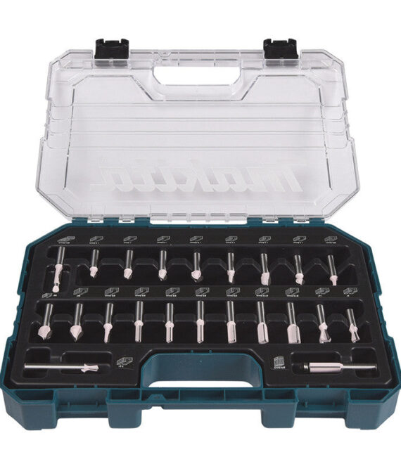Coffret de 22 fraises à rainurer MAKITA D-74784