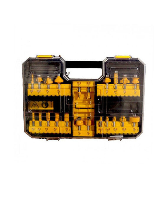 Coffret de 22 fraises de défonceuse DEWALT DT90017-QZ