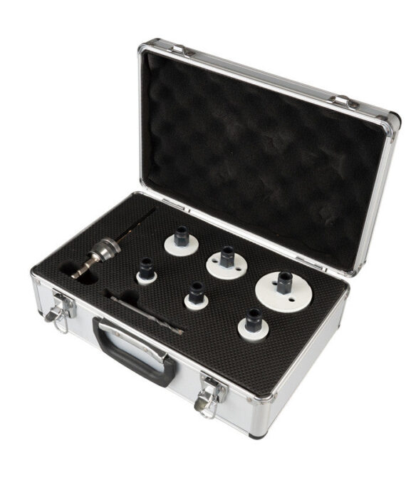 Coffret scies cloches BiM MAKITA E-14261, Ezychange TCT, 8 pcs, 22 – 68 mm