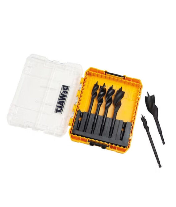 Coffret TOUGHCASE de 6 mèches à bois DEWALT DT90238-QZ 3 pointes Extrême