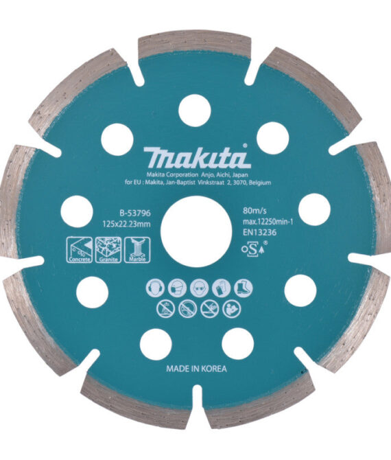 Disque diamant fin pour meuleuse à batterie MAKITA B-53796