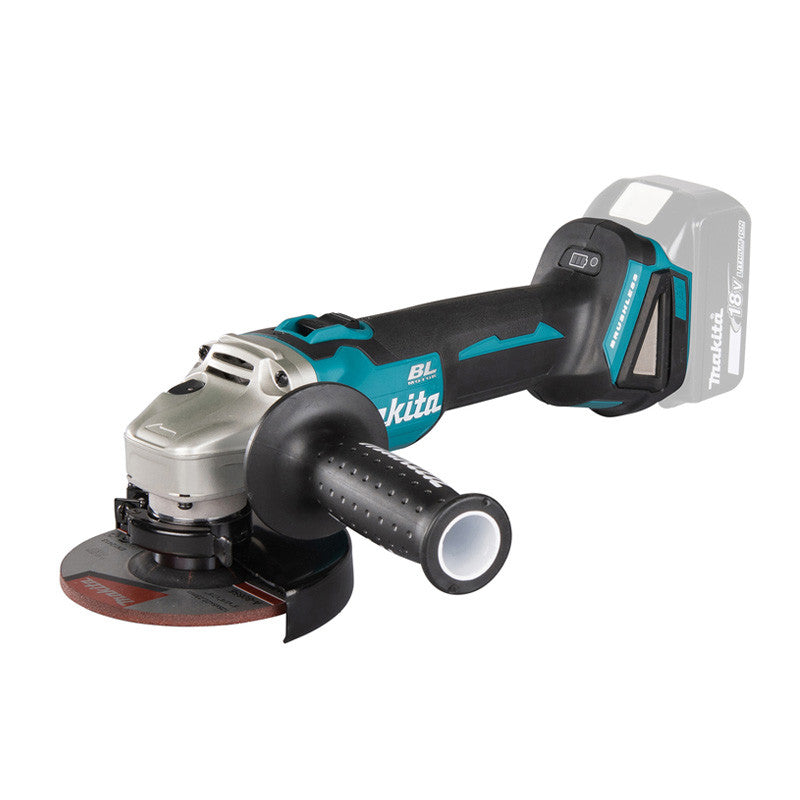 Ensemble de 3 machines 18 V Li-Ion MAKITA DLX3178PTJ 5 Ah (DHP486+DGA506+DHS680) - Image 3