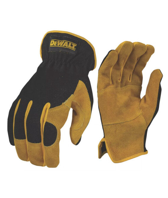 Gants de travaux lourds DEWALT DPG216L EU taille 9 en cuir résistant à l’abrasion