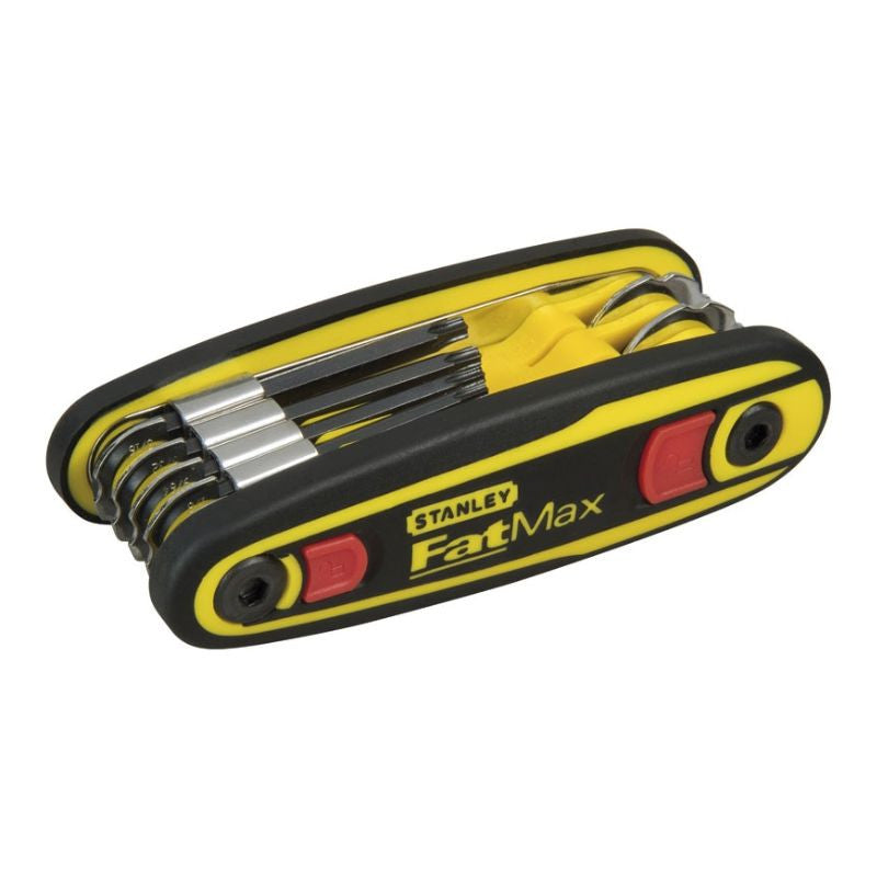 Jeu de 8 clés mâles 6 pans sur support verrouillable STANLEY 0-97-552 - Image 2