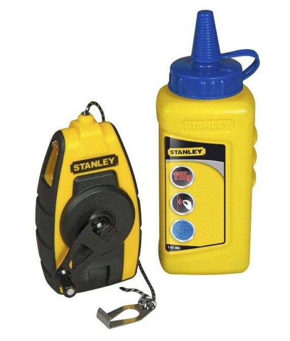 Kit cordeau traceur compact avec poudre STANLEY STHT0-47244 9 m