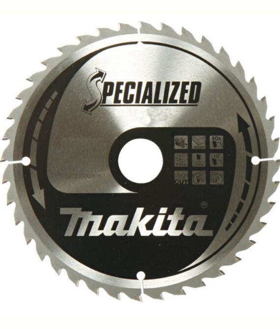 Lame carbure MAKITA B-33582 ”Specialized” Panneaux sandwichs 235mmx30x50D pour scies circulaires