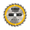 Lame de scie circulaire DEWALT - Ø140x20mm - 24 dents
