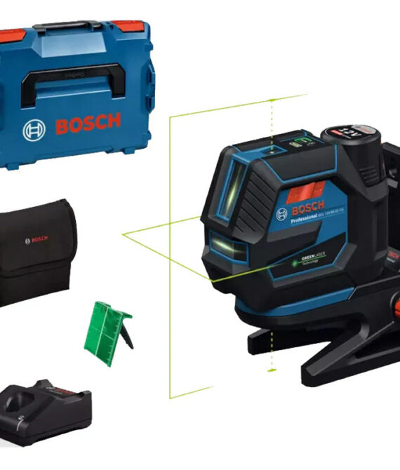 Laser combiné  BOSCH GCL 12V-50-22 CG + Support RM 20 + Batterie GBA 12V 2.0Ah en L-Boxx