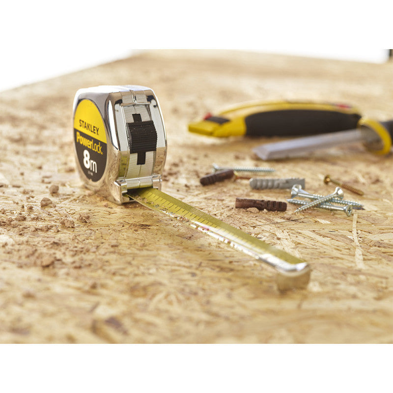 Mètre ruban powerlock classic abs STANLEY 1-33-198 8 m x 25 mm - Image 2