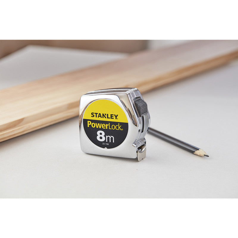Mètre ruban powerlock classic abs STANLEY 1-33-198 8 m x 25 mm - Image 3