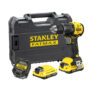 Perceuse Visseuse À Percussion 60 Nm Brushless - Lithium 18V - 2 Batteries 2 Ah En Kit  - SFMCD716D2T-QW STANLEY FATMAX V20