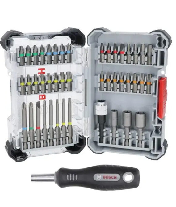 Coffret d’embouts de vissage Extra Hard, 44 pièces +1 Bosch Pro – 2607017732