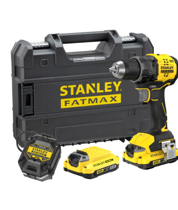 Perceuse Visseuse 50Nm – 18V – 24 Réglages De Couple – SFMCD714D2T-QW STANLEY FATMAX V20