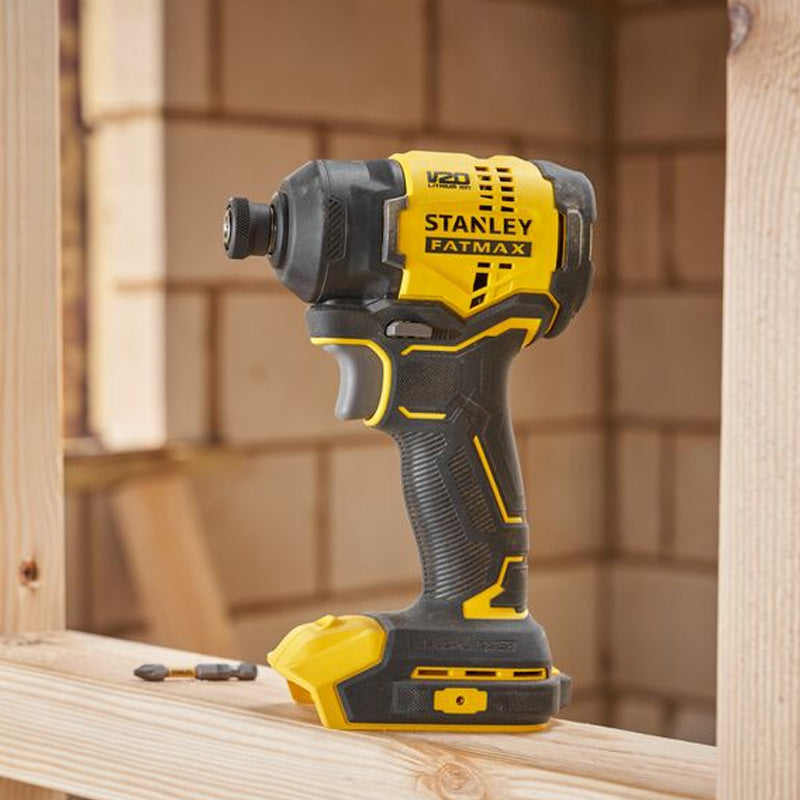 Visseuse À Impacts 170 Nm Brushless - Lithium 18V - Sans Batterie - SFMCF811B-XJ STANLEY FATMAX V20 - Image 2
